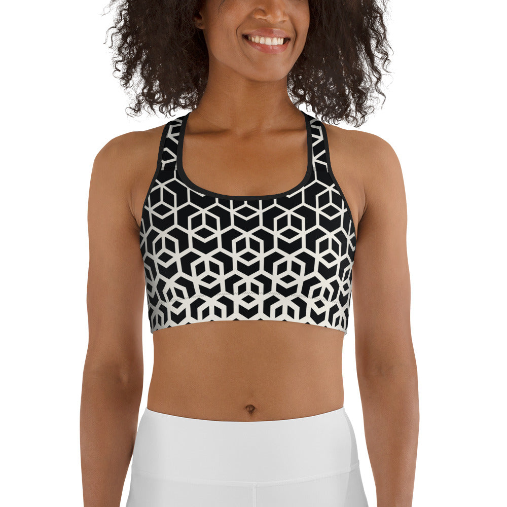 Infinite Geometric Sports Bra