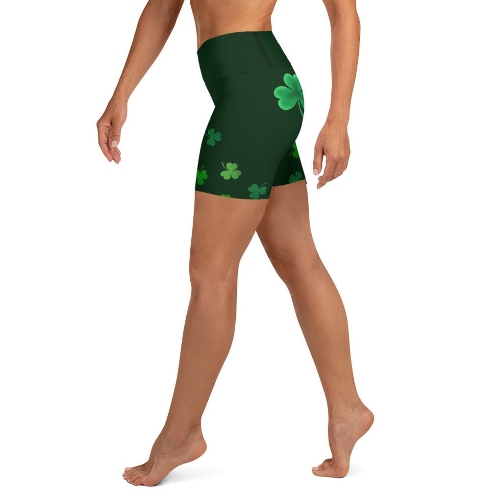 Irish Luck Yoga Shorts
