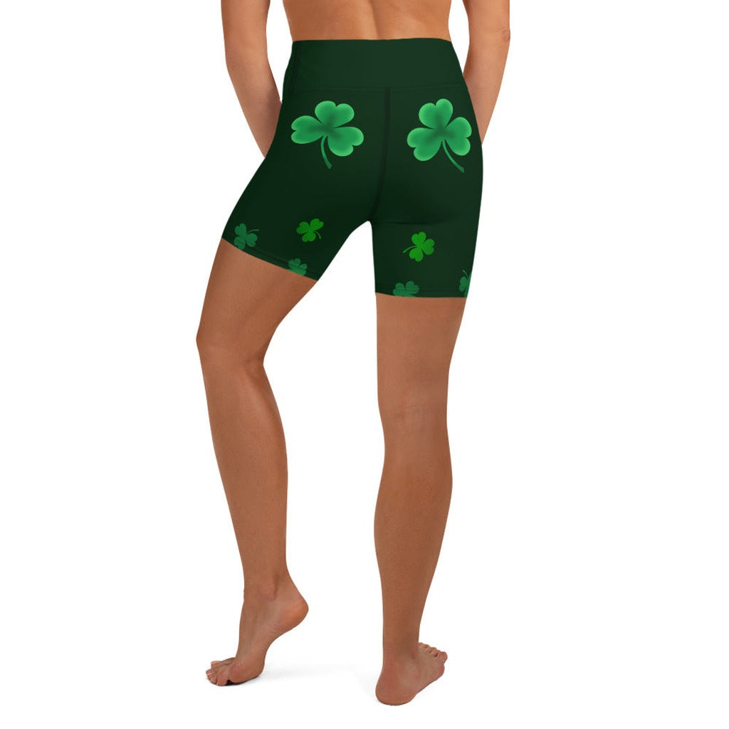 Irish Luck Yoga Shorts
