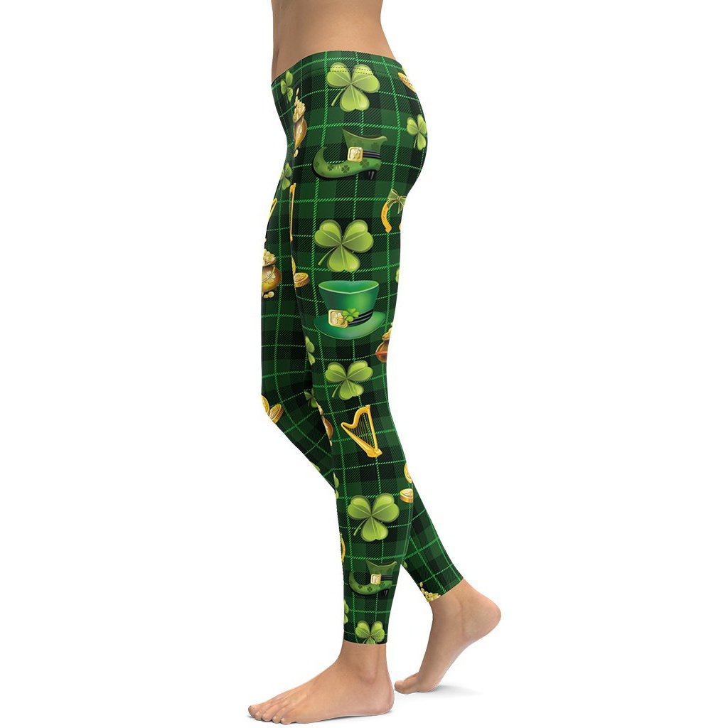 Irish Pride Leggings - FiercePulse - Premium Workout Leggings - Yoga Pants