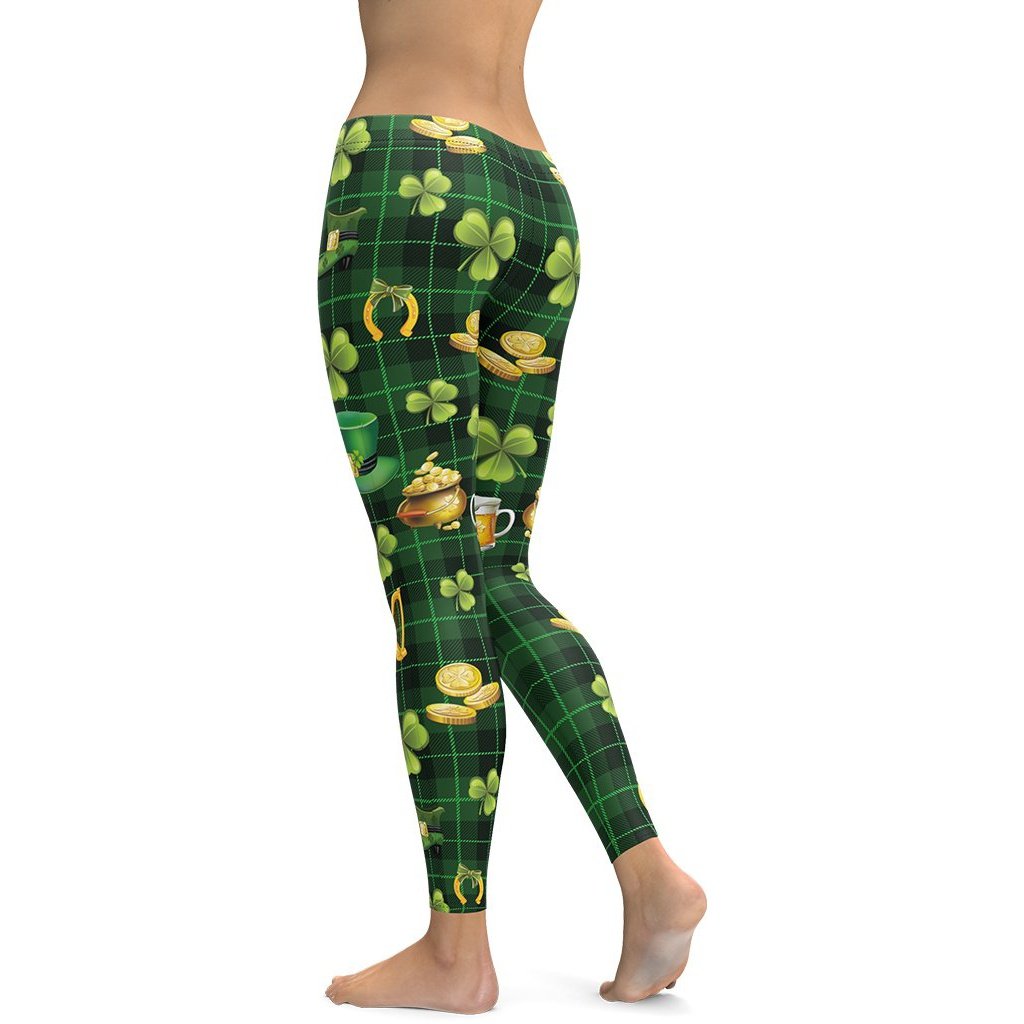 Irish Pride Leggings - FiercePulse - Premium Workout Leggings - Yoga Pants