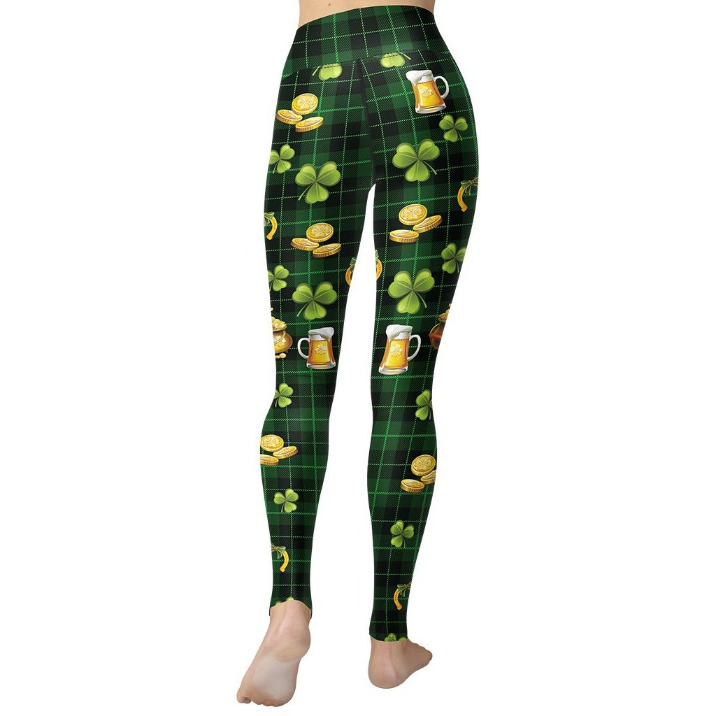 Irish Pride Yoga Leggings - FiercePulse - Premium Workout Leggings - Yoga Pants