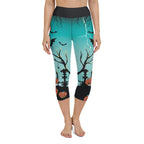 Jack O'Lantern Yoga Capris