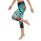 Jack O'Lantern Yoga Capris