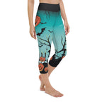 Jack O'Lantern Yoga Capris