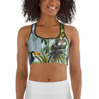 Jungle Celebration Sports Bra