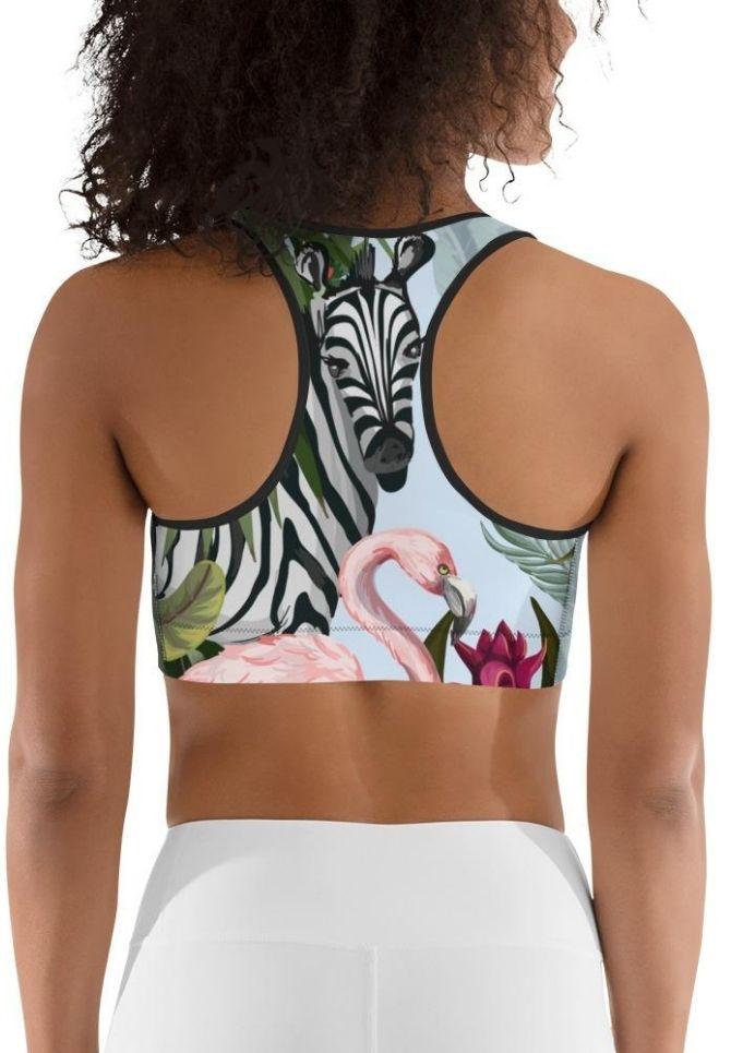 Jungle Celebration Sports Bra