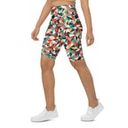 Kaleidoscopic Biker Shorts
