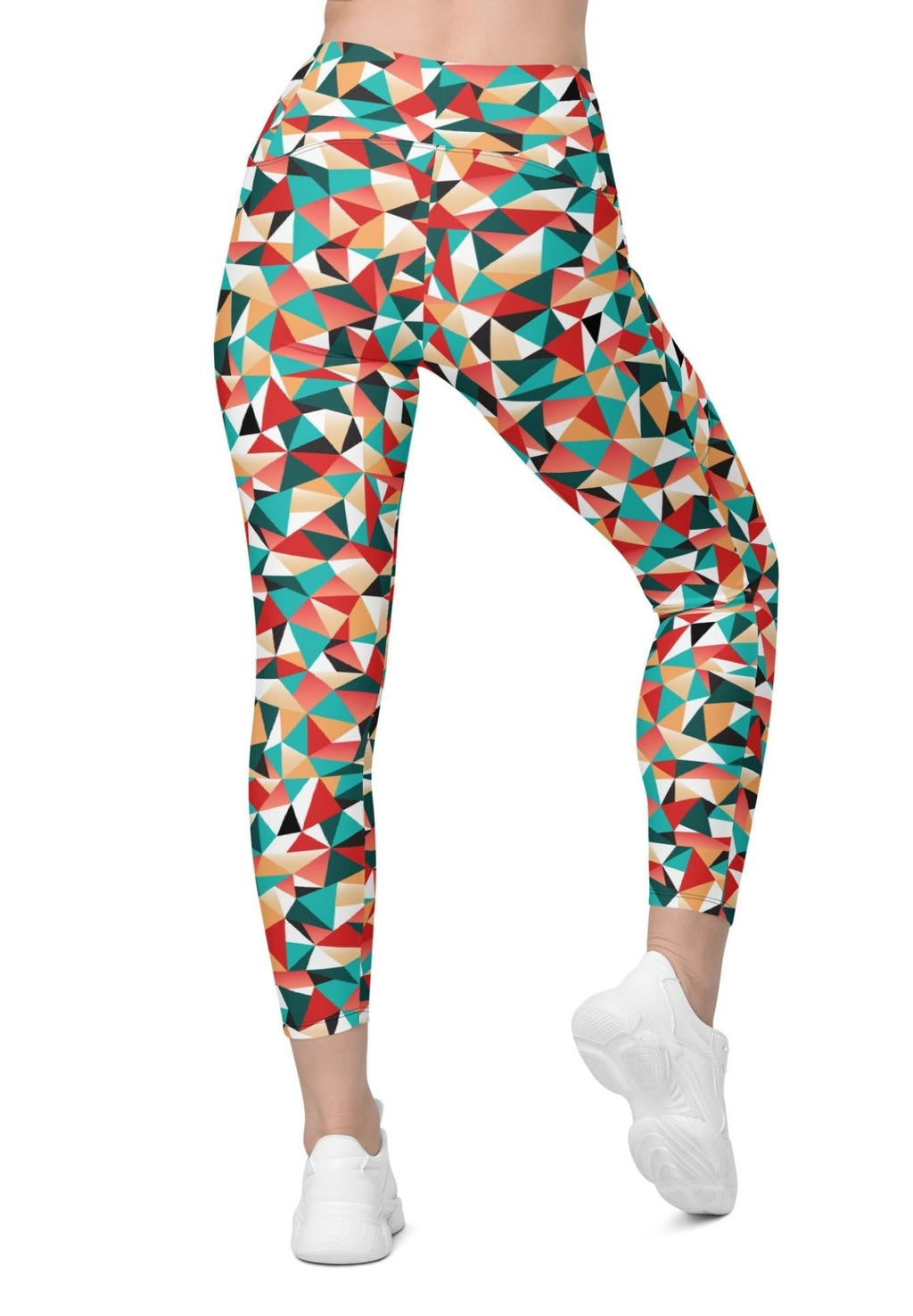 Kaleidoscopic Leggings With Pockets