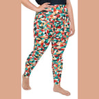 Kaleidoscopic Plus Size Leggings