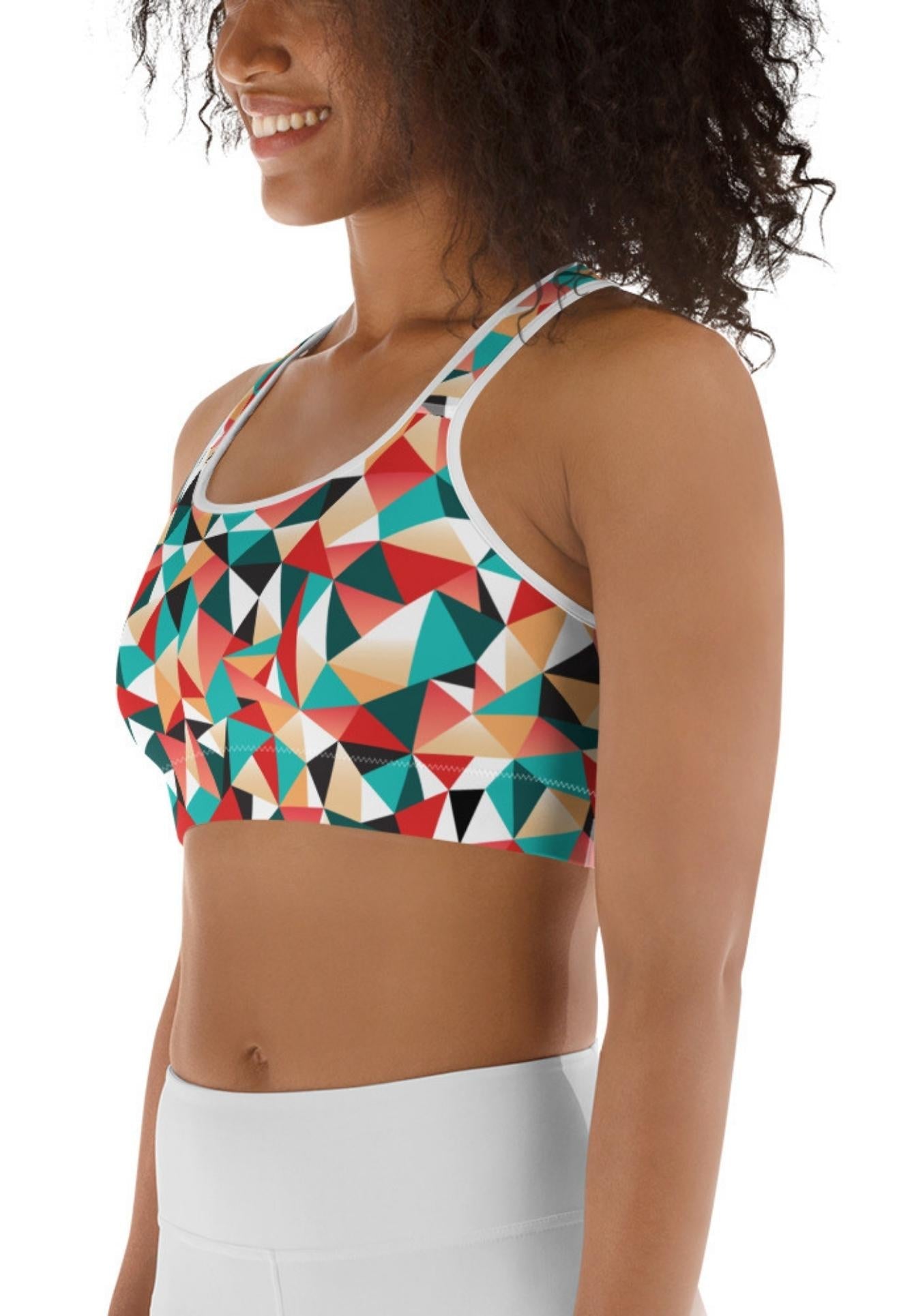 Kaleidoscopic Sports Bra