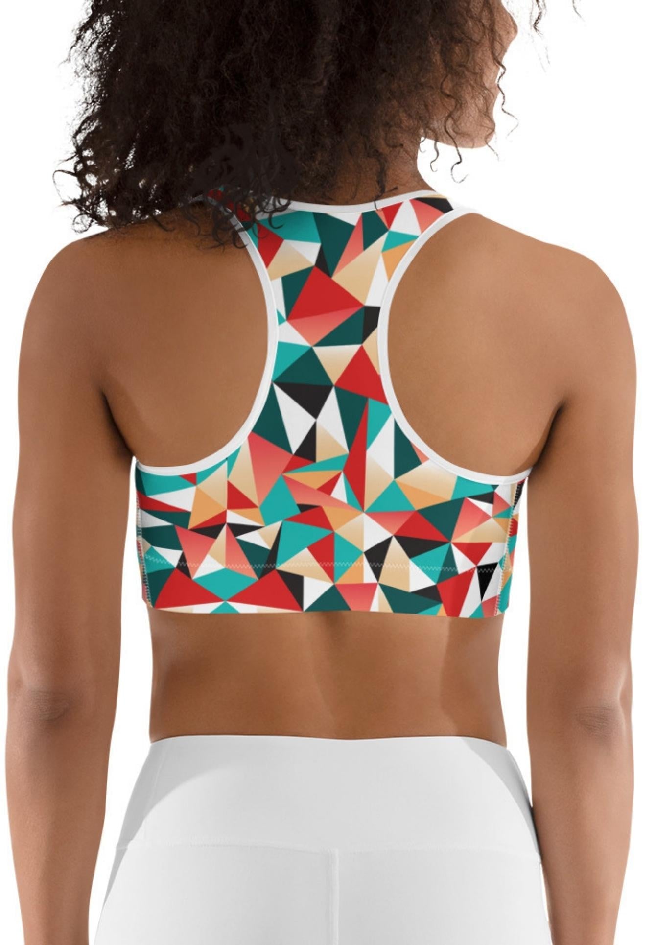 Kaleidoscopic Sports Bra