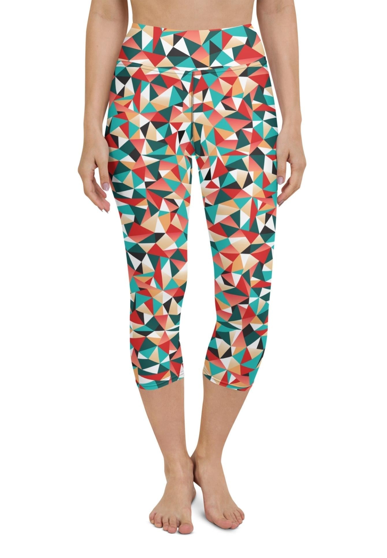 Kaleidoscopic Yoga Capris