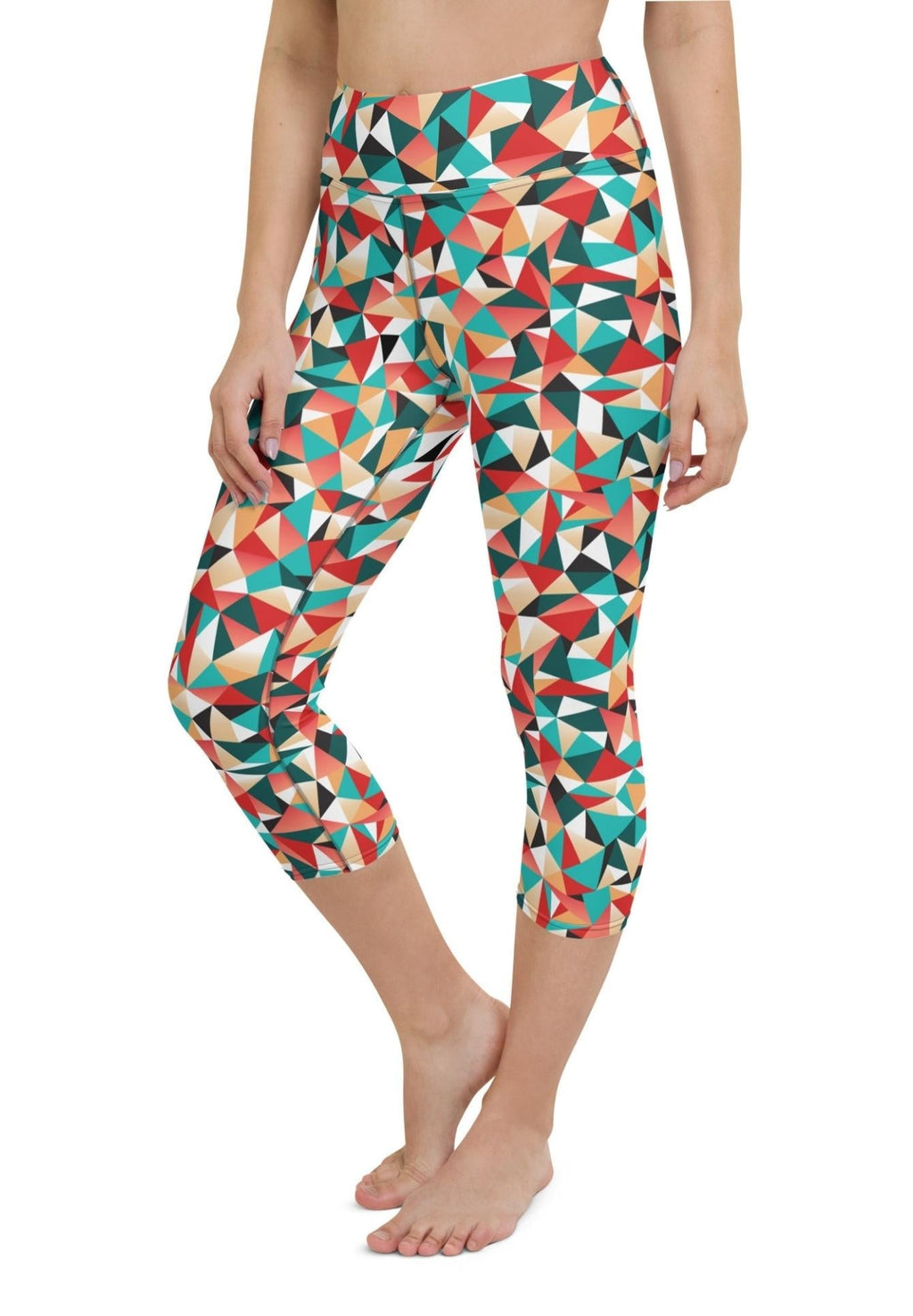 Kaleidoscopic Yoga Capris