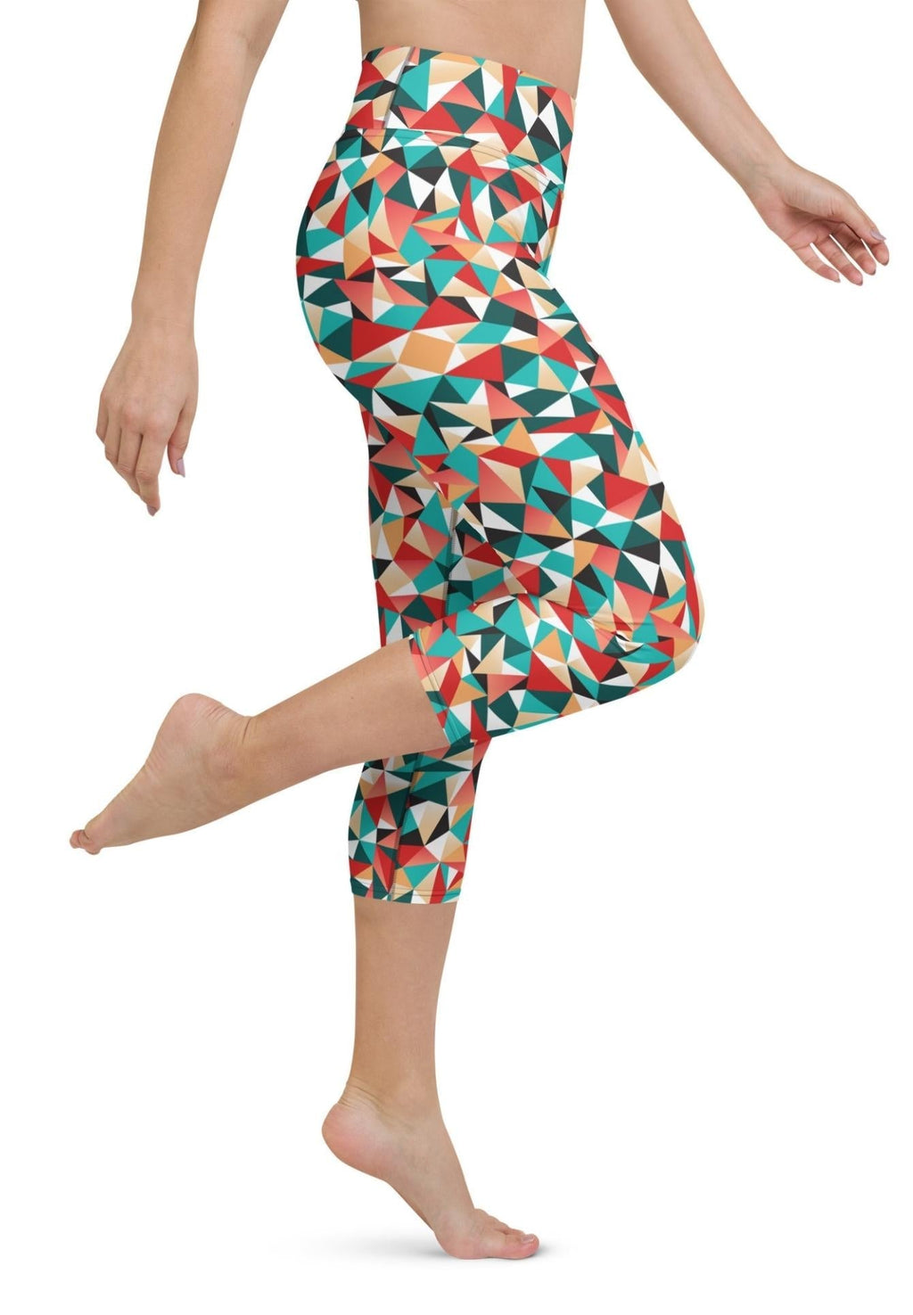 Kaleidoscopic Yoga Capris