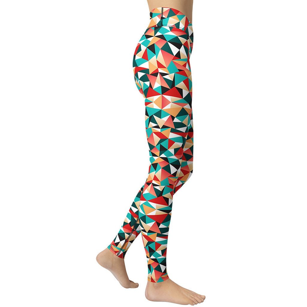 Kaleidoscopic Yoga Leggings