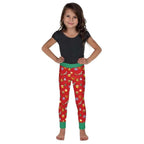 Kids' Christmas Emoji Leggings - FiercePulse - Premium Workout Leggings - Yoga Pants