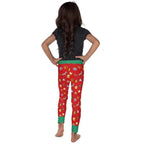 Kids' Christmas Emoji Leggings - FiercePulse - Premium Workout Leggings - Yoga Pants