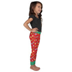 Kids' Christmas Emoji Leggings - FiercePulse - Premium Workout Leggings - Yoga Pants