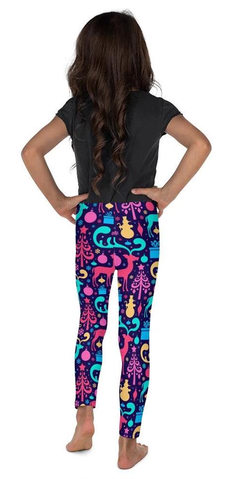 Colorful leggings for dance and sports