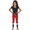 Kids' Santa's Outfit Leggings - FiercePulse - Premium Workout Leggings - Yoga Pants