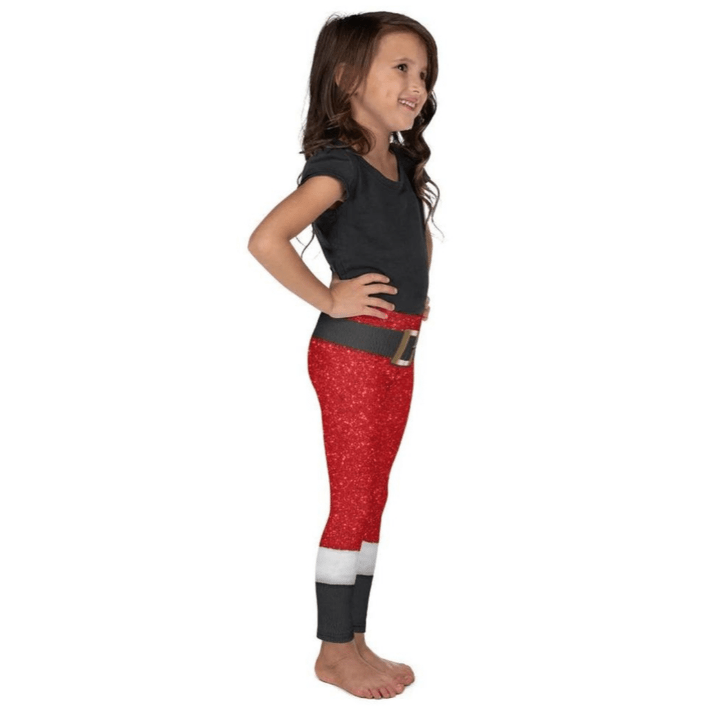 Kids' Santa's Outfit Leggings - FiercePulse - Premium Workout Leggings - Yoga Pants