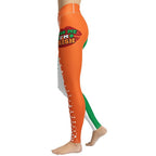 Kiss Me I'm Irish Yoga Leggings - FiercePulse - Premium Workout Leggings - Yoga Pants