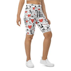 Kitties in Love Biker Shorts