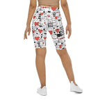 Kitties in Love Biker Shorts