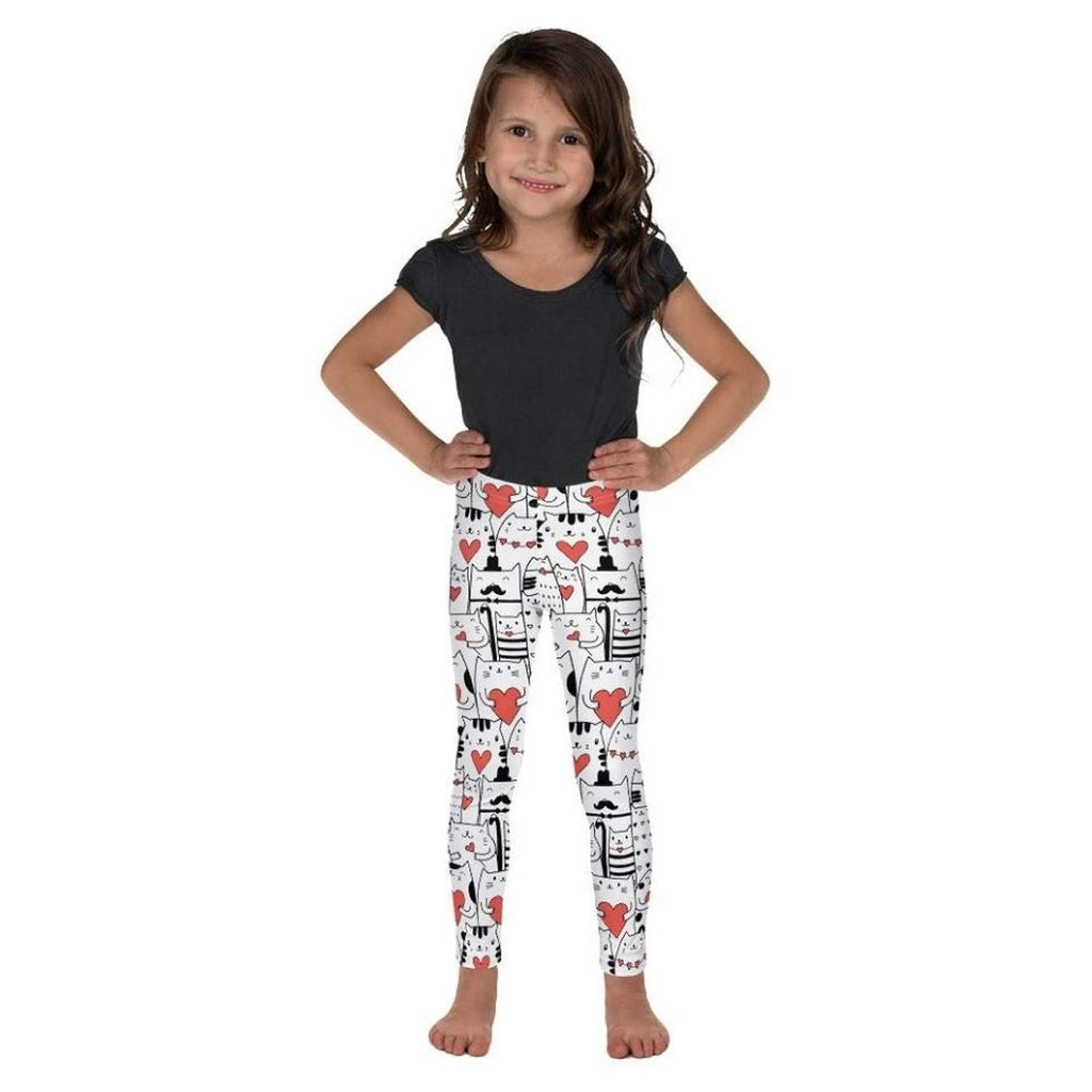 Kitties in Love Kid's Leggings