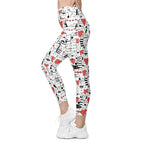 Kitties in Love Leggings With Pockets