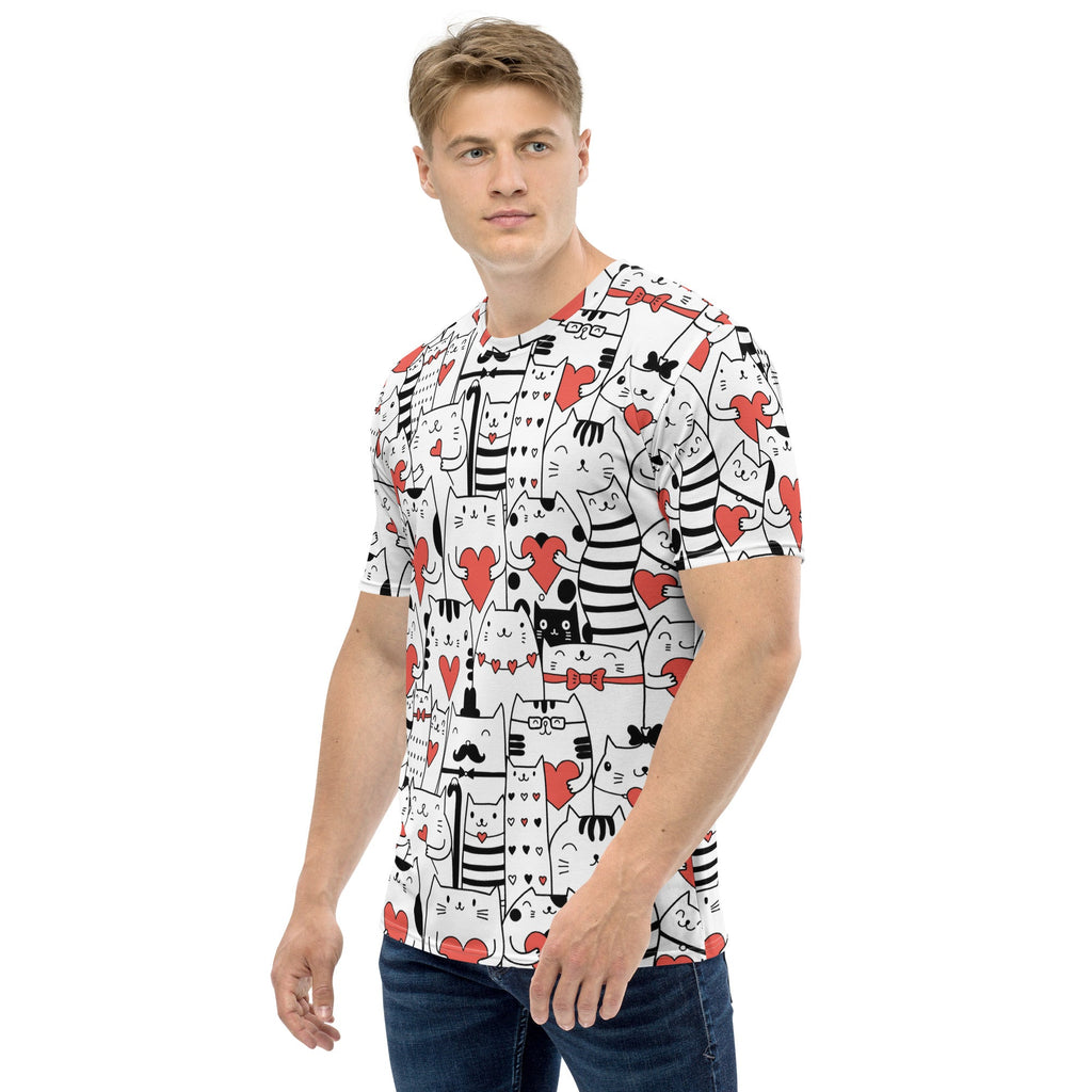 Kitties in Love Men's T-shirt