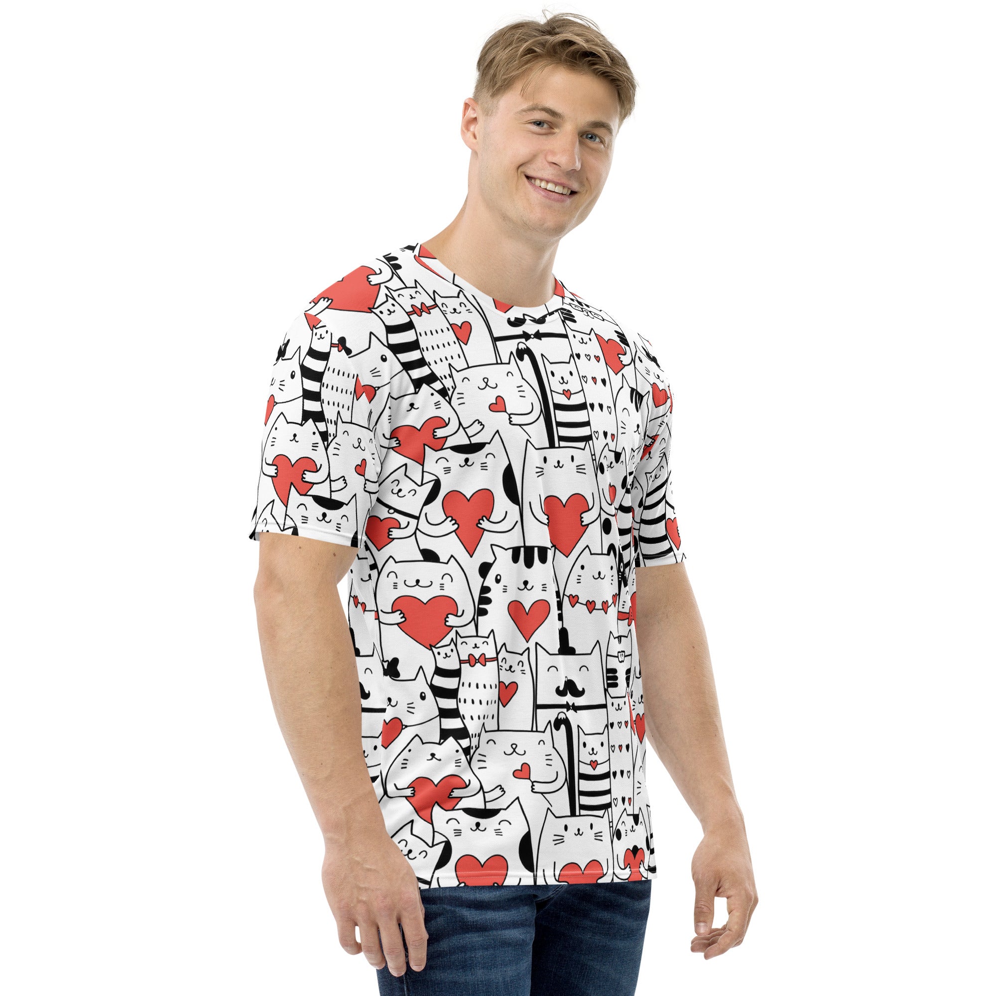 Kitties in Love Men's T-shirt