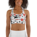 Kitties in Love Sports Bra