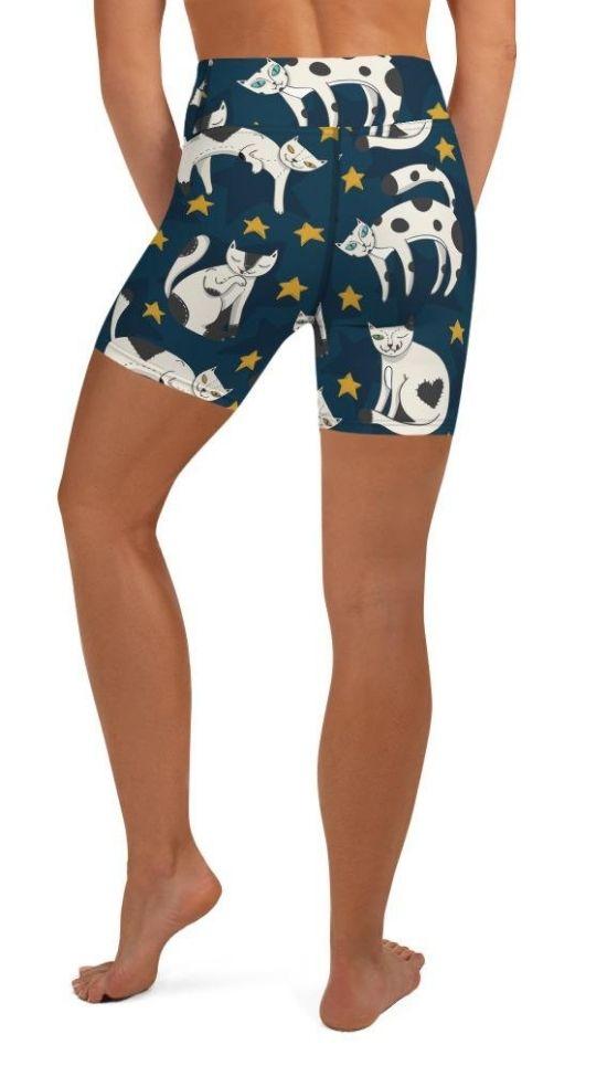 Kitty Love Yoga Shorts