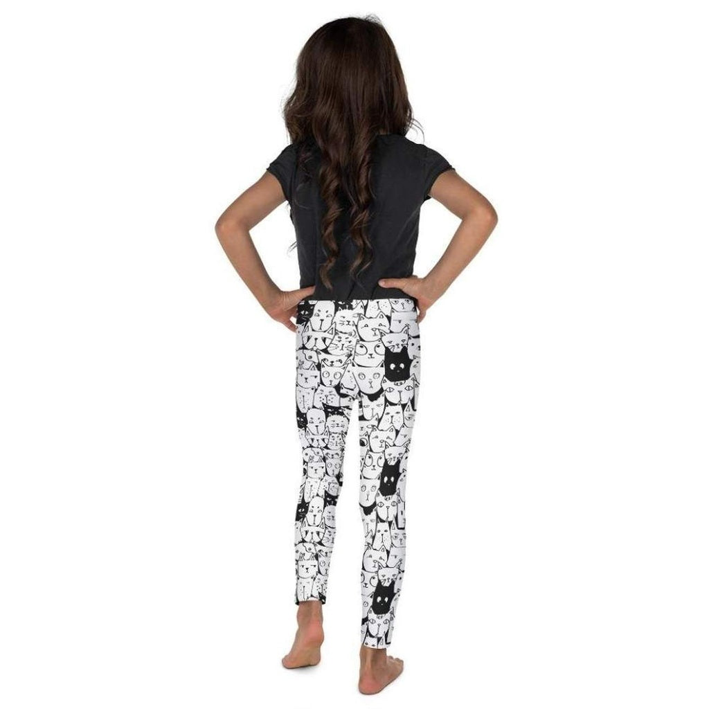 Kitty Pattern Kid's Leggings