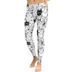 Kitty Pattern Leggings