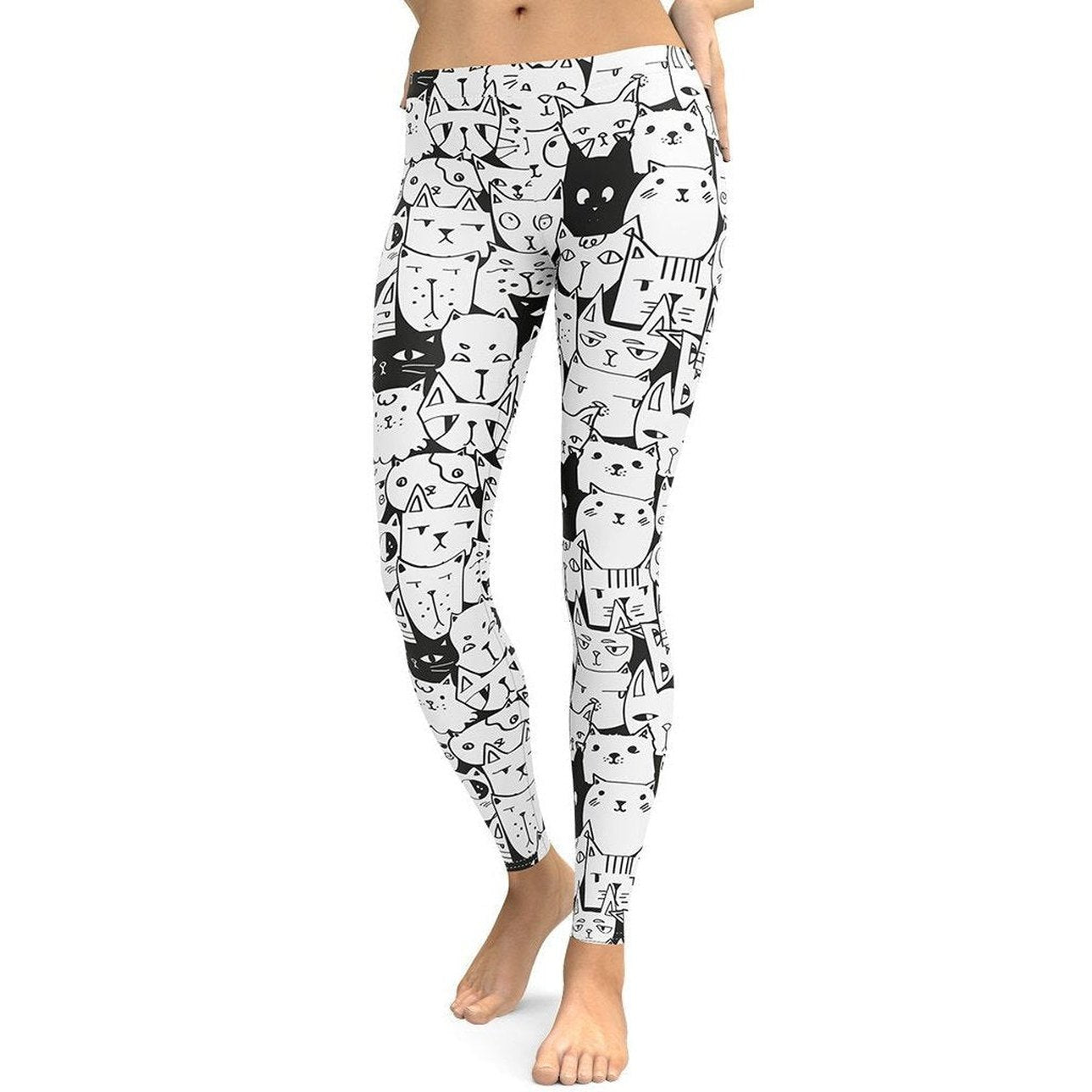 Kitty Pattern Leggings
