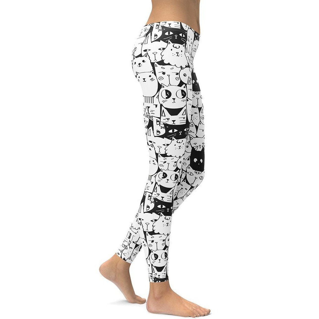 Kitty Pattern Leggings