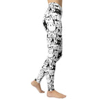 Kitty Pattern Yoga Leggings