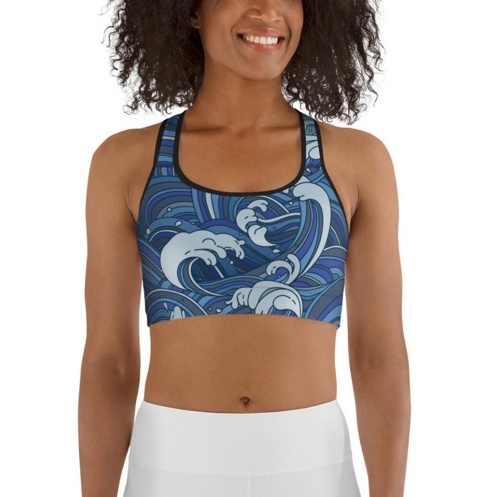 Koi Fish Sports Bra