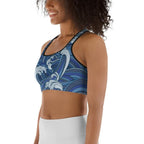 Koi Fish Sports Bra