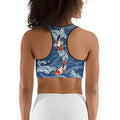 Koi Fish Sports Bra