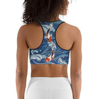 Koi Fish Sports Bra