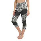 Lace Cut Out Yoga Capris