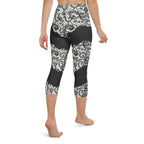 Lace Cut Out Yoga Capris