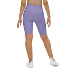 Lavender Purple Biker Shorts
