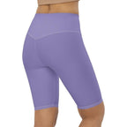 Lavender Purple Biker Shorts