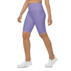 Lavender Purple Biker Shorts