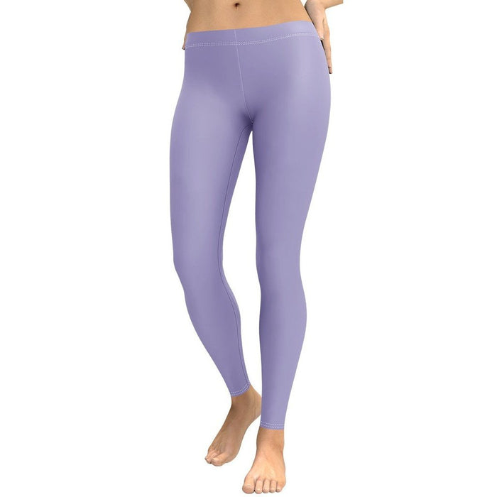 Lightweight and Comfy Lavender Purple Leggings | FIERCEPULSE